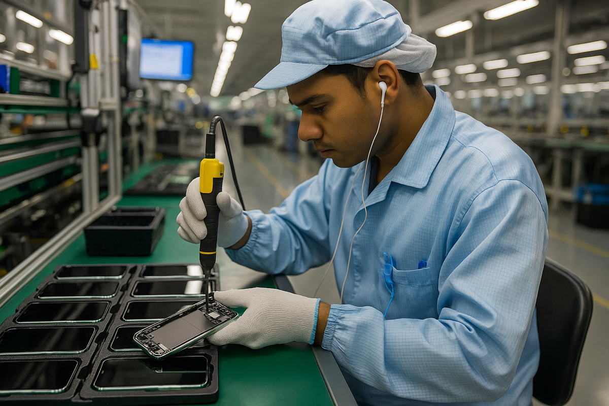 Apple’s Big Bet: Assembling iPhones in India for the U.S. Market